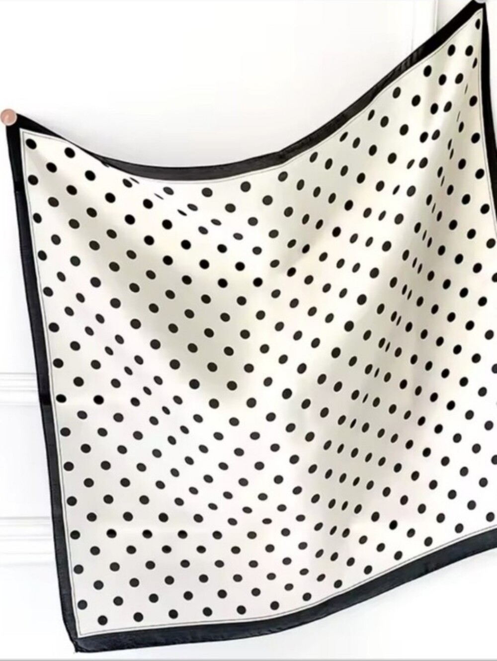 Polka Dot Black and White Women’s Skirt